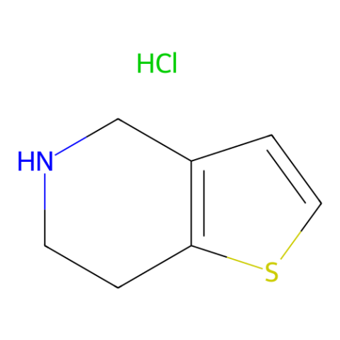 4,5,6,7-四氢噻吩[3,2-c]吡啶盐酸盐-西亚试剂有售,4,5,6,7-四氢噻吩[3,2-c]吡啶盐酸盐分子式,4,5,6,7-四氢噻吩[3,2-c]吡啶盐酸盐价格,西亚试剂有各种化学试剂,生物试剂,分析试剂,材料试剂,高端化学,耗材,实验室试剂,科研试剂,色谱耗材www.xiyashiji.com