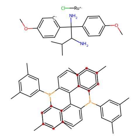 氯{(S)-(-)-2,2'-双[二(3,5-二甲苯基)膦基]-1,1'-联萘基}[(2S)-(+)-1-(4-甲氧基苯基)-1(4-甲氧基苯基-KC)-3-甲基-1,2-丁二胺]钌(II)-西亚试剂有售,氯{(S)-(-)-2,2'-双[二(3,5-二甲苯基)膦基]-1,1'-联萘基}[(2S)-(+)-1-(4-甲氧基苯基)-1(4-甲氧基苯基-KC)-3-甲基-1,2-丁二胺]钌(II)分子式,氯{(S)-(-)-2,2'-双[二(3,5-二甲苯基)膦基]-1,1'-联萘基}[(2S)-(+)-1-(4-甲氧基苯基)-1(4-甲氧基苯基-KC)-3-甲基-1,2-丁二胺]钌(II)价格,西亚试剂有各种化学试剂,生物试剂,分析试剂,材料试剂,高端化学,耗材,实验室试剂,科研试剂,色谱耗材www.xiyashiji.com