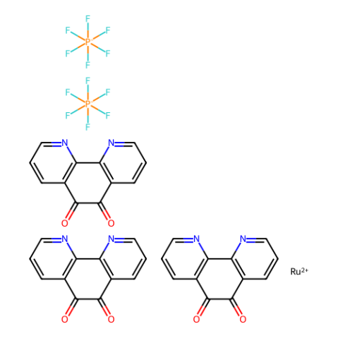 三(1,10-菲罗啉-5,6-二酮)钌(II)双(六氟磷酸盐)-西亚试剂有售,三(1,10-菲罗啉-5,6-二酮)钌(II)双(六氟磷酸盐)分子式,三(1,10-菲罗啉-5,6-二酮)钌(II)双(六氟磷酸盐)价格,西亚试剂有各种化学试剂,生物试剂,分析试剂,材料试剂,高端化学,耗材,实验室试剂,科研试剂,色谱耗材www.xiyashiji.com