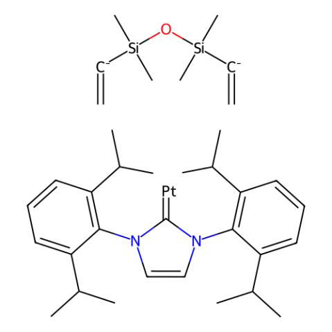 [1,3-二(2,6-二-异丙苯基)-2-二氢咪唑基][1,3-二乙烯基-1,1,3,3,-四甲基二硅氧烷]铂(0)-西亚试剂有售,[1,3-二(2,6-二-异丙苯基)-2-二氢咪唑基][1,3-二乙烯基-1,1,3,3,-四甲基二硅氧烷]铂(0)分子式,[1,3-二(2,6-二-异丙苯基)-2-二氢咪唑基][1,3-二乙烯基-1,1,3,3,-四甲基二硅氧烷]铂(0)价格,西亚试剂有各种化学试剂,生物试剂,分析试剂,材料试剂,高端化学,耗材,实验室试剂,科研试剂,色谱耗材www.xiyashiji.com