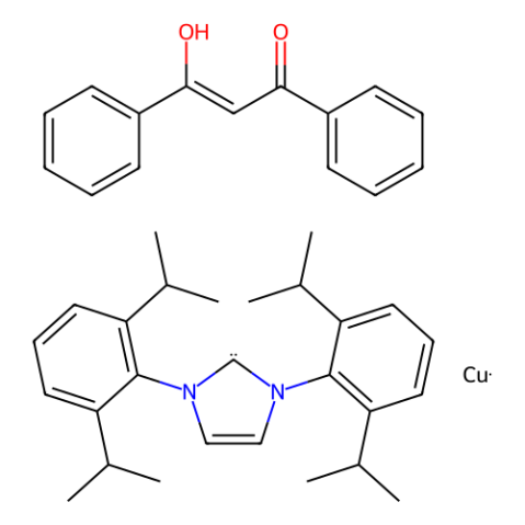 [1,3-双(2,6-二异丙基苯基)咪唑-2-甲叉基](1,3-二苯基-1,3-丙二酮基)铜-西亚试剂有售,[1,3-双(2,6-二异丙基苯基)咪唑-2-甲叉基](1,3-二苯基-1,3-丙二酮基)铜分子式,[1,3-双(2,6-二异丙基苯基)咪唑-2-甲叉基](1,3-二苯基-1,3-丙二酮基)铜价格,西亚试剂有各种化学试剂,生物试剂,分析试剂,材料试剂,高端化学,耗材,实验室试剂,科研试剂,色谱耗材www.xiyashiji.com