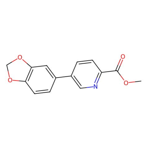 5-(苯并[d][1,3]二氧杂环戊烯-5-基)吡啶甲酸甲酯-西亚试剂有售,5-(苯并[d][1,3]二氧杂环戊烯-5-基)吡啶甲酸甲酯分子式,5-(苯并[d][1,3]二氧杂环戊烯-5-基)吡啶甲酸甲酯价格,西亚试剂有各种化学试剂,生物试剂,分析试剂,材料试剂,高端化学,耗材,实验室试剂,科研试剂,色谱耗材www.xiyashiji.com