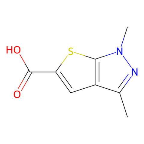 1,3-二甲基-1H-噻吩并[2,3-c]吡唑-5-羧酸-西亚试剂有售,1,3-二甲基-1H-噻吩并[2,3-c]吡唑-5-羧酸分子式,1,3-二甲基-1H-噻吩并[2,3-c]吡唑-5-羧酸价格,西亚试剂有各种化学试剂,生物试剂,分析试剂,材料试剂,高端化学,耗材,实验室试剂,科研试剂,色谱耗材www.xiyashiji.com