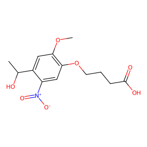 4-[4-(1-羟乙基)-2-甲氧基-5-硝基苯氧基]丁酸-西亚试剂有售,4-[4-(1-羟乙基)-2-甲氧基-5-硝基苯氧基]丁酸分子式,4-[4-(1-羟乙基)-2-甲氧基-5-硝基苯氧基]丁酸价格,西亚试剂有各种化学试剂,生物试剂,分析试剂,材料试剂,高端化学,耗材,实验室试剂,科研试剂,色谱耗材www.xiyashiji.com