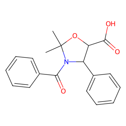 (4S,5R)-3-苯甲酰基-2,2-二甲基-4-苯基氧氮杂环戊烷-5-甲酸-西亚试剂有售,(4S,5R)-3-苯甲酰基-2,2-二甲基-4-苯基氧氮杂环戊烷-5-甲酸分子式,(4S,5R)-3-苯甲酰基-2,2-二甲基-4-苯基氧氮杂环戊烷-5-甲酸价格,西亚试剂有各种化学试剂,生物试剂,分析试剂,材料试剂,高端化学,耗材,实验室试剂,科研试剂,色谱耗材www.xiyashiji.com