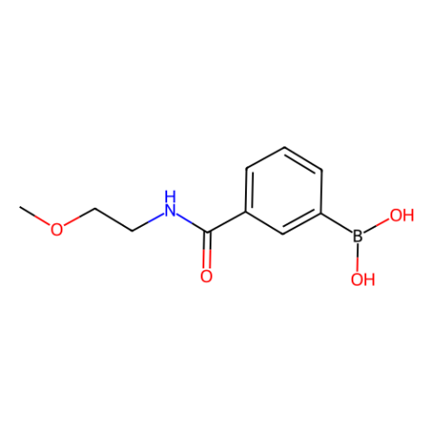 3-(2-甲氧基乙基氨甲酰基)苯硼酸-西亚试剂有售,3-(2-甲氧基乙基氨甲酰基)苯硼酸分子式,3-(2-甲氧基乙基氨甲酰基)苯硼酸价格,西亚试剂有各种化学试剂,生物试剂,分析试剂,材料试剂,高端化学,耗材,实验室试剂,科研试剂,色谱耗材www.xiyashiji.com