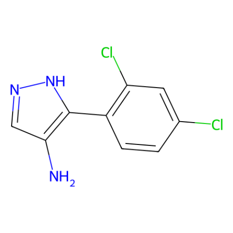 3-(2,4-二氯苯基)-1H-吡唑-4-胺-西亚试剂有售,3-(2,4-二氯苯基)-1H-吡唑-4-胺分子式,3-(2,4-二氯苯基)-1H-吡唑-4-胺价格,西亚试剂有各种化学试剂,生物试剂,分析试剂,材料试剂,高端化学,耗材,实验室试剂,科研试剂,色谱耗材www.xiyashiji.com