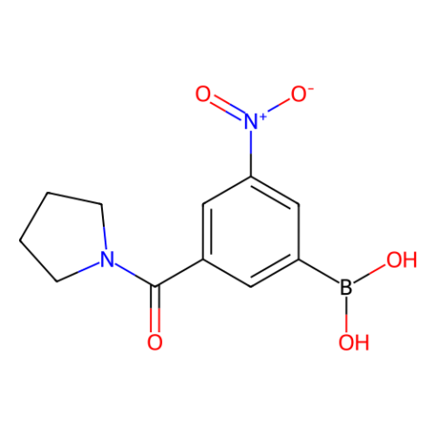 3-硝基-5-(1-吡咯烷基羰基)苯硼酸-西亚试剂有售,3-硝基-5-(1-吡咯烷基羰基)苯硼酸分子式,3-硝基-5-(1-吡咯烷基羰基)苯硼酸价格,西亚试剂有各种化学试剂,生物试剂,分析试剂,材料试剂,高端化学,耗材,实验室试剂,科研试剂,色谱耗材www.xiyashiji.com