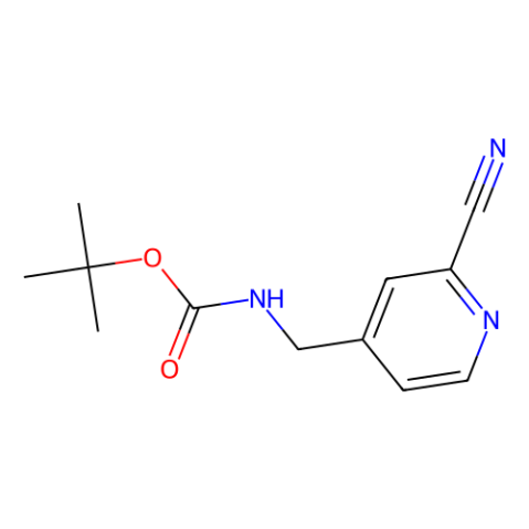 4-[(叔丁氧羰氨基)甲基]-2-氰基吡啶-西亚试剂有售,4-[(叔丁氧羰氨基)甲基]-2-氰基吡啶分子式,4-[(叔丁氧羰氨基)甲基]-2-氰基吡啶价格,西亚试剂有各种化学试剂,生物试剂,分析试剂,材料试剂,高端化学,耗材,实验室试剂,科研试剂,色谱耗材www.xiyashiji.com