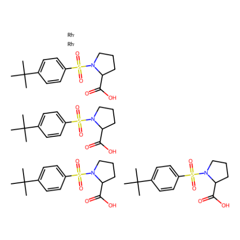 四[1-[(4-叔丁基苯基)磺酰基]-(2R)-吡咯烷羧酸]二铑(II)-西亚试剂有售,四[1-[(4-叔丁基苯基)磺酰基]-(2R)-吡咯烷羧酸]二铑(II)分子式,四[1-[(4-叔丁基苯基)磺酰基]-(2R)-吡咯烷羧酸]二铑(II)价格,西亚试剂有各种化学试剂,生物试剂,分析试剂,材料试剂,高端化学,耗材,实验室试剂,科研试剂,色谱耗材www.xiyashiji.com