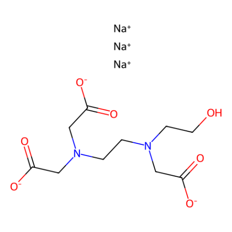 N-(2-羟乙基)乙二胺-N,N′,N′-三乙酸三钠盐(溶液)-西亚试剂有售,N-(2-羟乙基)乙二胺-N,N′,N′-三乙酸三钠盐(溶液)分子式,N-(2-羟乙基)乙二胺-N,N′,N′-三乙酸三钠盐(溶液)价格,西亚试剂有各种化学试剂,生物试剂,分析试剂,材料试剂,高端化学,耗材,实验室试剂,科研试剂,色谱耗材www.xiyashiji.com