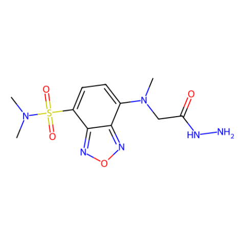 4-(N,N-二甲基氨基磺酰)-7-(N-肼基羰甲基-N-甲基)氨基苯并呋咱-西亚试剂有售,4-(N,N-二甲基氨基磺酰)-7-(N-肼基羰甲基-N-甲基)氨基苯并呋咱分子式,4-(N,N-二甲基氨基磺酰)-7-(N-肼基羰甲基-N-甲基)氨基苯并呋咱价格,西亚试剂有各种化学试剂,生物试剂,分析试剂,材料试剂,高端化学,耗材,实验室试剂,科研试剂,色谱耗材www.xiyashiji.com