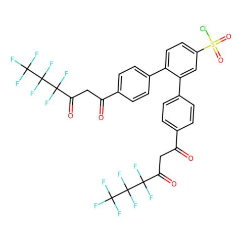 4,4''-双(4,4,5,5,6,6,6-七氟-1,3-二氧己基)-邻三联苯-4-磺酰氯-西亚试剂有售,4,4''-双(4,4,5,5,6,6,6-七氟-1,3-二氧己基)-邻三联苯-4-磺酰氯分子式,4,4''-双(4,4,5,5,6,6,6-七氟-1,3-二氧己基)-邻三联苯-4-磺酰氯价格,西亚试剂有各种化学试剂,生物试剂,分析试剂,材料试剂,高端化学,耗材,实验室试剂,科研试剂,色谱耗材www.xiyashiji.com