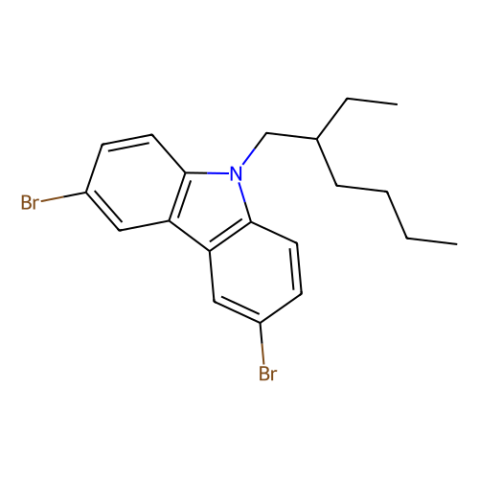 3,6-二溴-9-(2-乙基己基)咔唑-西亚试剂有售,3,6-二溴-9-(2-乙基己基)咔唑分子式,3,6-二溴-9-(2-乙基己基)咔唑价格,西亚试剂有各种化学试剂,生物试剂,分析试剂,材料试剂,高端化学,耗材,实验室试剂,科研试剂,色谱耗材www.xiyashiji.com