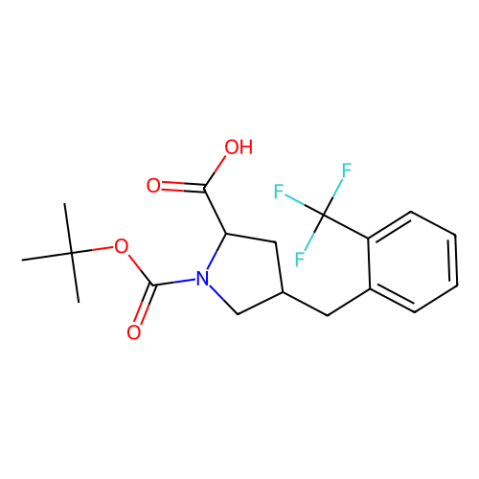 反式-N-Boc-4-[2-(三氟甲基)苄基]-L-脯氨酸-西亚试剂有售,反式-N-Boc-4-[2-(三氟甲基)苄基]-L-脯氨酸分子式,反式-N-Boc-4-[2-(三氟甲基)苄基]-L-脯氨酸价格,西亚试剂有各种化学试剂,生物试剂,分析试剂,材料试剂,高端化学,耗材,实验室试剂,科研试剂,色谱耗材www.xiyashiji.com