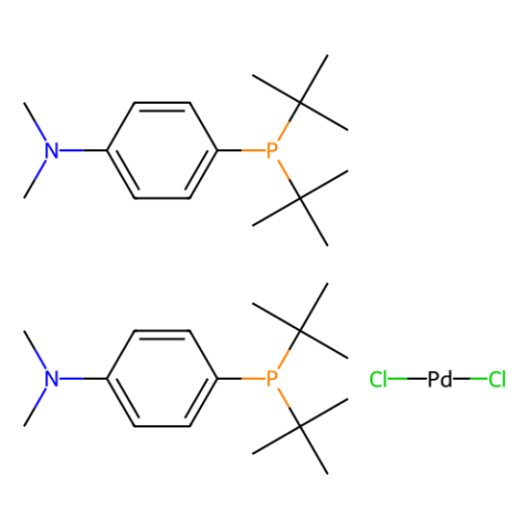 二氯双[二叔丁基-(4-二甲基氨基苯基)膦]钯(II)-西亚试剂有售,二氯双[二叔丁基-(4-二甲基氨基苯基)膦]钯(II)分子式,二氯双[二叔丁基-(4-二甲基氨基苯基)膦]钯(II)价格,西亚试剂有各种化学试剂,生物试剂,分析试剂,材料试剂,高端化学,耗材,实验室试剂,科研试剂,色谱耗材www.xiyashiji.com