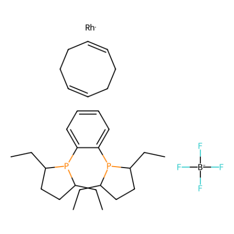 1,2-双[(2S,5S)-2,5-二乙基膦烷基]苯(1,5-环辛二烯)四氟硼酸铑(I)-西亚试剂有售,1,2-双[(2S,5S)-2,5-二乙基膦烷基]苯(1,5-环辛二烯)四氟硼酸铑(I)分子式,1,2-双[(2S,5S)-2,5-二乙基膦烷基]苯(1,5-环辛二烯)四氟硼酸铑(I)价格,西亚试剂有各种化学试剂,生物试剂,分析试剂,材料试剂,高端化学,耗材,实验室试剂,科研试剂,色谱耗材www.xiyashiji.com