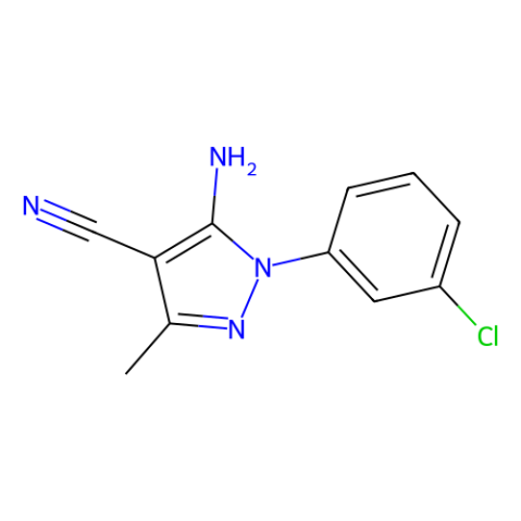 5-氨基-4-氰基-1-(3-氯苯基)-3-甲基吡唑-西亚试剂有售,5-氨基-4-氰基-1-(3-氯苯基)-3-甲基吡唑分子式,5-氨基-4-氰基-1-(3-氯苯基)-3-甲基吡唑价格,西亚试剂有各种化学试剂,生物试剂,分析试剂,材料试剂,高端化学,耗材,实验室试剂,科研试剂,色谱耗材www.xiyashiji.com
