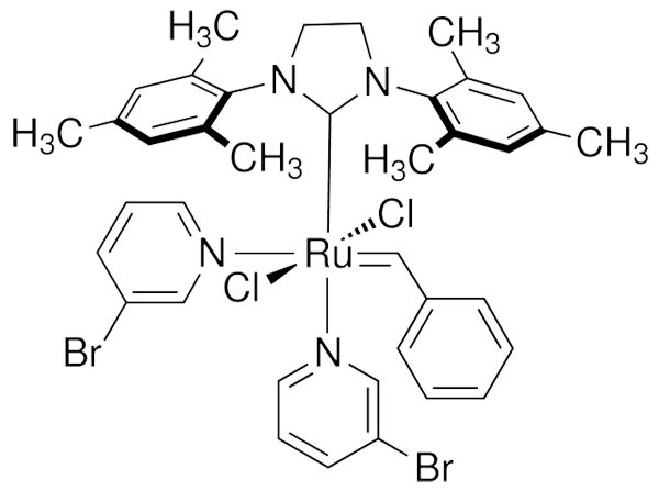 二氯[1,3-双(2,4,6-三甲基苯基)-2-咪唑烷亚基](亚苄基)双(3-溴吡啶)钌(II)-西亚试剂有售,二氯[1,3-双(2,4,6-三甲基苯基)-2-咪唑烷亚基](亚苄基)双(3-溴吡啶)钌(II)分子式,二氯[1,3-双(2,4,6-三甲基苯基)-2-咪唑烷亚基](亚苄基)双(3-溴吡啶)钌(II)价格,西亚试剂有各种化学试剂,生物试剂,分析试剂,材料试剂,高端化学,耗材,实验室试剂,科研试剂,色谱耗材www.xiyashiji.com