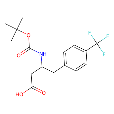 Boc-(S)-3-氨基-4-(4-三氟甲基苯基)-丁酸-西亚试剂有售,Boc-(S)-3-氨基-4-(4-三氟甲基苯基)-丁酸分子式,Boc-(S)-3-氨基-4-(4-三氟甲基苯基)-丁酸价格,西亚试剂有各种化学试剂,生物试剂,分析试剂,材料试剂,高端化学,耗材,实验室试剂,科研试剂,色谱耗材www.xiyashiji.com