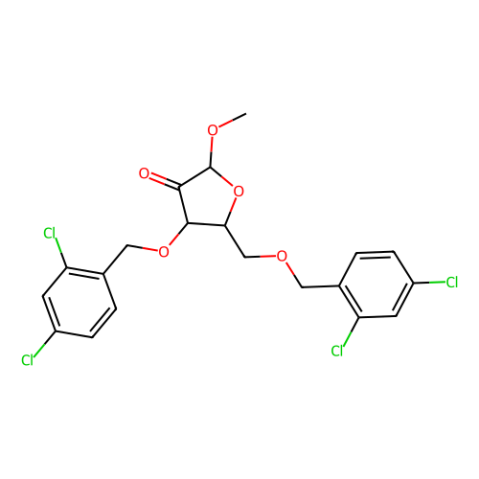 1-O-甲基-3,5-二-O-[(2,4-二氯苯基)甲基]-alpha-D-赤式戊呋喃糖苷-2-酮-西亚试剂有售,1-O-甲基-3,5-二-O-[(2,4-二氯苯基)甲基]-alpha-D-赤式戊呋喃糖苷-2-酮分子式,1-O-甲基-3,5-二-O-[(2,4-二氯苯基)甲基]-alpha-D-赤式戊呋喃糖苷-2-酮价格,西亚试剂有各种化学试剂,生物试剂,分析试剂,材料试剂,高端化学,耗材,实验室试剂,科研试剂,色谱耗材www.xiyashiji.com