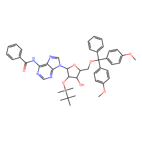 5'-o-(4,4'-二甲氧基三苯甲基)-2'-o-叔丁基二甲基硅基-N6-苯甲酰基腺苷-西亚试剂有售,5'-o-(4,4'-二甲氧基三苯甲基)-2'-o-叔丁基二甲基硅基-N6-苯甲酰基腺苷分子式,5'-o-(4,4'-二甲氧基三苯甲基)-2'-o-叔丁基二甲基硅基-N6-苯甲酰基腺苷价格,西亚试剂有各种化学试剂,生物试剂,分析试剂,材料试剂,高端化学,耗材,实验室试剂,科研试剂,色谱耗材www.xiyashiji.com