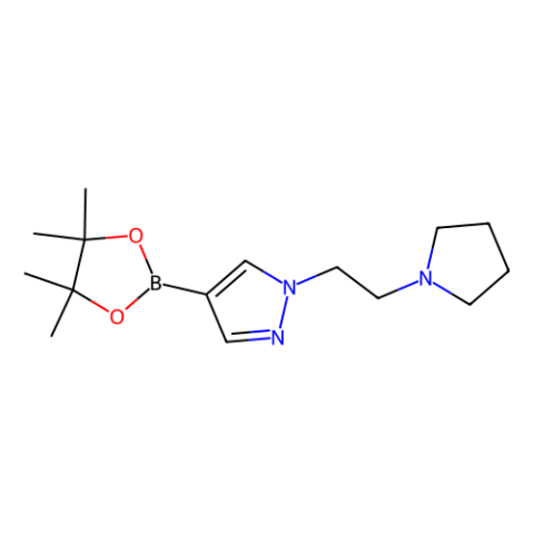 1-[2-(1-吡咯烷)乙基]-4-(4,4,5,5-四甲基-1,3,2-二噁硼烷-2-基)-1H-吡唑-西亚试剂有售,1-[2-(1-吡咯烷)乙基]-4-(4,4,5,5-四甲基-1,3,2-二噁硼烷-2-基)-1H-吡唑分子式,1-[2-(1-吡咯烷)乙基]-4-(4,4,5,5-四甲基-1,3,2-二噁硼烷-2-基)-1H-吡唑价格,西亚试剂有各种化学试剂,生物试剂,分析试剂,材料试剂,高端化学,耗材,实验室试剂,科研试剂,色谱耗材www.xiyashiji.com