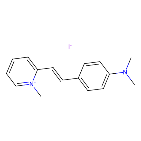 2-[4-(二甲基氨基)苯乙烯基]-1-甲基吡啶碘化物-西亚试剂有售,2-[4-(二甲基氨基)苯乙烯基]-1-甲基吡啶碘化物分子式,2-[4-(二甲基氨基)苯乙烯基]-1-甲基吡啶碘化物价格,西亚试剂有各种化学试剂,生物试剂,分析试剂,材料试剂,高端化学,耗材,实验室试剂,科研试剂,色谱耗材www.xiyashiji.com