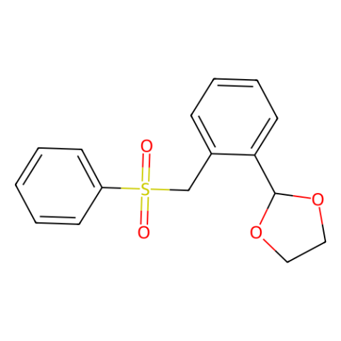 2-[2-(苯磺酰甲基)苯基]-1,3-二氧戊环-西亚试剂有售,2-[2-(苯磺酰甲基)苯基]-1,3-二氧戊环分子式,2-[2-(苯磺酰甲基)苯基]-1,3-二氧戊环价格,西亚试剂有各种化学试剂,生物试剂,分析试剂,材料试剂,高端化学,耗材,实验室试剂,科研试剂,色谱耗材www.xiyashiji.com