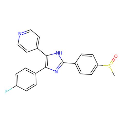 4-(4-氟苯基)-2-(4-甲基亚磺酰基苯基)-5-(4-吡啶基)-1H-咪唑-西亚试剂有售,4-(4-氟苯基)-2-(4-甲基亚磺酰基苯基)-5-(4-吡啶基)-1H-咪唑分子式,4-(4-氟苯基)-2-(4-甲基亚磺酰基苯基)-5-(4-吡啶基)-1H-咪唑价格,西亚试剂有各种化学试剂,生物试剂,分析试剂,材料试剂,高端化学,耗材,实验室试剂,科研试剂,色谱耗材www.xiyashiji.com
