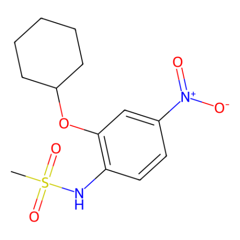 N-[2-(环己氧基)-4-硝基苯基]甲基磺酰胺-西亚试剂有售,N-[2-(环己氧基)-4-硝基苯基]甲基磺酰胺分子式,N-[2-(环己氧基)-4-硝基苯基]甲基磺酰胺价格,西亚试剂有各种化学试剂,生物试剂,分析试剂,材料试剂,高端化学,耗材,实验室试剂,科研试剂,色谱耗材www.xiyashiji.com